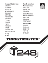 Thrustmaster T-248 RACINGRATT OG PEDALSETT PS5/PS4 Návod na obsluhu