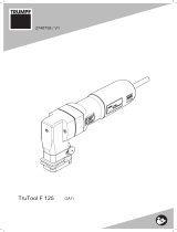 Trumpf TruTool F 125 (2A1) Používateľská príručka