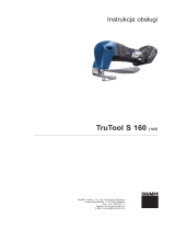 Trumpf TruTool S 160 (1A5) Používateľská príručka