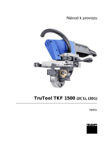 Trumpf TruTool TKF 1500 (2D1) Používateľská príručka