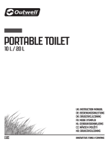 Outwell 20L Portable Toilet Návod na používanie