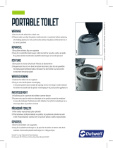 Outwell 6L Portable Toilet Návod na používanie