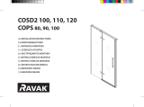 RAVAK Cool! COSD2 shower door Návod na inštaláciu