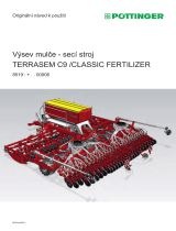 Pottinger TERRASEM C9 FERTILIZER Návod na používanie