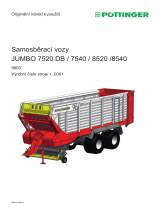 Pottinger JUMBO 8540 Návod na používanie