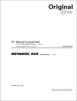 Pottinger NOVADISC 400 Návod na používanie