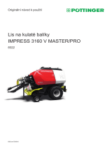 Pottinger IMPRESS 3160 V MASTER Návod na používanie