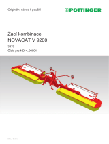 Pottinger NOVACAT V 9200 ED Návod na používanie