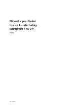 Pottinger IMPRESS 155 VC PRO Návod na používanie