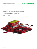 Pottinger TERRASEM V 4000 D Návod na používanie