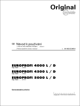 Pottinger EUROPROFI 5000 L Návod na používanie