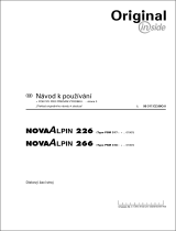 Pottinger NOVAALPIN 266 B Návod na používanie
