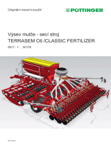 Pottinger TERRASEM C6 FERTILIZER Návod na používanie