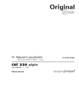 Pottinger CAT ALPIN 220 T Návod na používanie