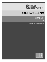 Red Rooster Industrial RRI-T6250-5NV Návod na obsluhu