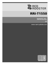 Red Rooster Industrial RRI-T1550 Návod na obsluhu