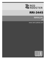 Red Rooster Industrial RRI-3445 Návod na obsluhu