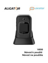 Aligator V650 Senior Návod na používanie