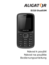 Aligator D210 Návod na používanie