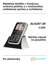 Aligator C100 Návod na používanie