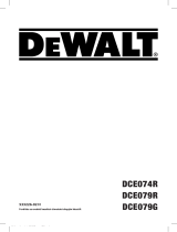 DeWalt DCE074D1R Používateľská príručka