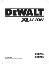 DeWalt DCH775N Používateľská príručka