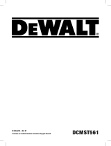 DeWalt DCMST561 Používateľská príručka