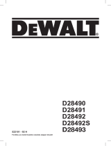 DeWalt D28492S Používateľská príručka