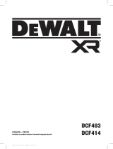 DeWalt DCF414NT Používateľská príručka