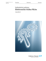 Endres+Hauser EA Electronic insert FEL6x Mounting Instruction