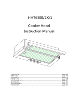 Hoover HHT6300-2X-1 Cooker Hood Používateľská príručka