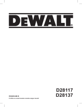 DeWalt D28137 Používateľská príručka