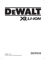 DeWalt DCF610 Používateľská príručka