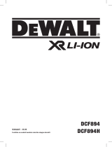 DeWalt DCF894 Používateľská príručka