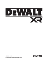 DeWalt DCC1018T1 Používateľská príručka