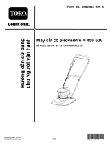 Toro eHoverPro 450 Používateľská príručka