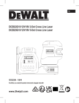 DeWalt DCE825NG18 Používateľská príručka