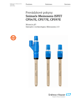 Endres+Hauser BA Memosens ISFET sensors CPS47E, CPS77E, CPS97E Návod na používanie