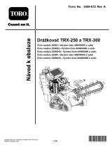 Toro TRX-300 Trencher Používateľská príručka