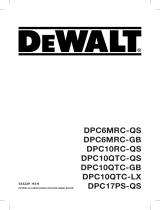 DeWalt DPC10QTC Používateľská príručka