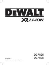 DeWalt DCF895 Používateľská príručka
