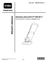 Toro eHoverPro 450 Používateľská príručka