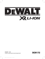 DeWalt DCH172NT Používateľská príručka