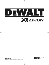 DeWalt DCS387N Používateľská príručka