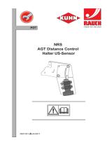 Rauch NRS Distance Control, Halter Ultraschallsensor | NRS distance control / mount of ultrasonic sensor Návod na inštaláciu