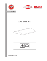 Rauch Spreader apron STS-2 / STS-6 Návod na inštaláciu