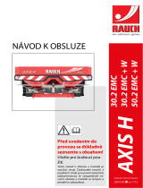 Rauch AXIS-H 50.2 EMC+W / 30.2 EMC / 30.2 EMC+W Návod na používanie