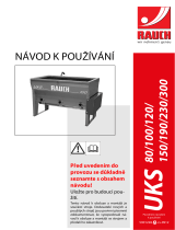 Rauch UKS 80 / 100 / 120 / 150GB-300GB Návod na používanie