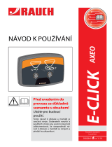 Rauch E-CLICK Návod na používanie