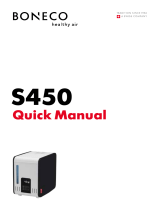 Boneco S450 Quick Manual